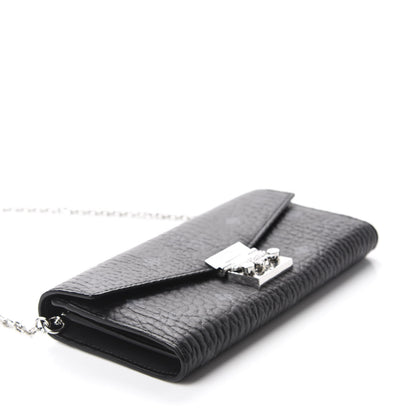 MCM Visetos Large Patricia Wallet On Chain Black 4 of 10