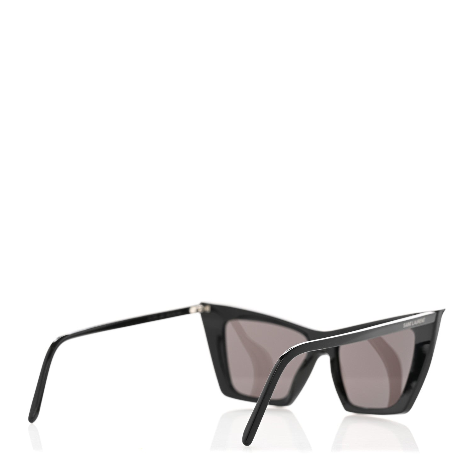 Saint Laurent Acetate SL 372 Cat Eye Sunglasses Black 4 of 9