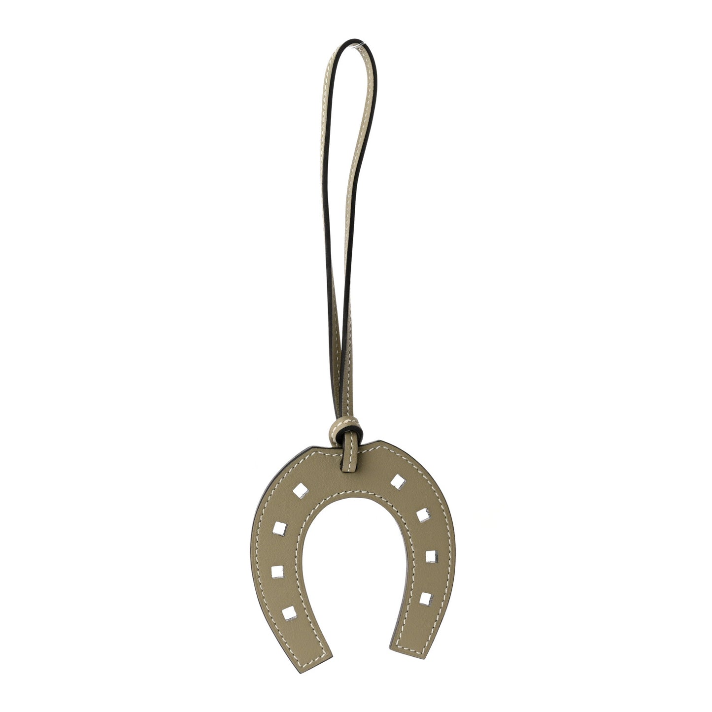 Swift Paddock Horseshoe Bag Charm Sauge
