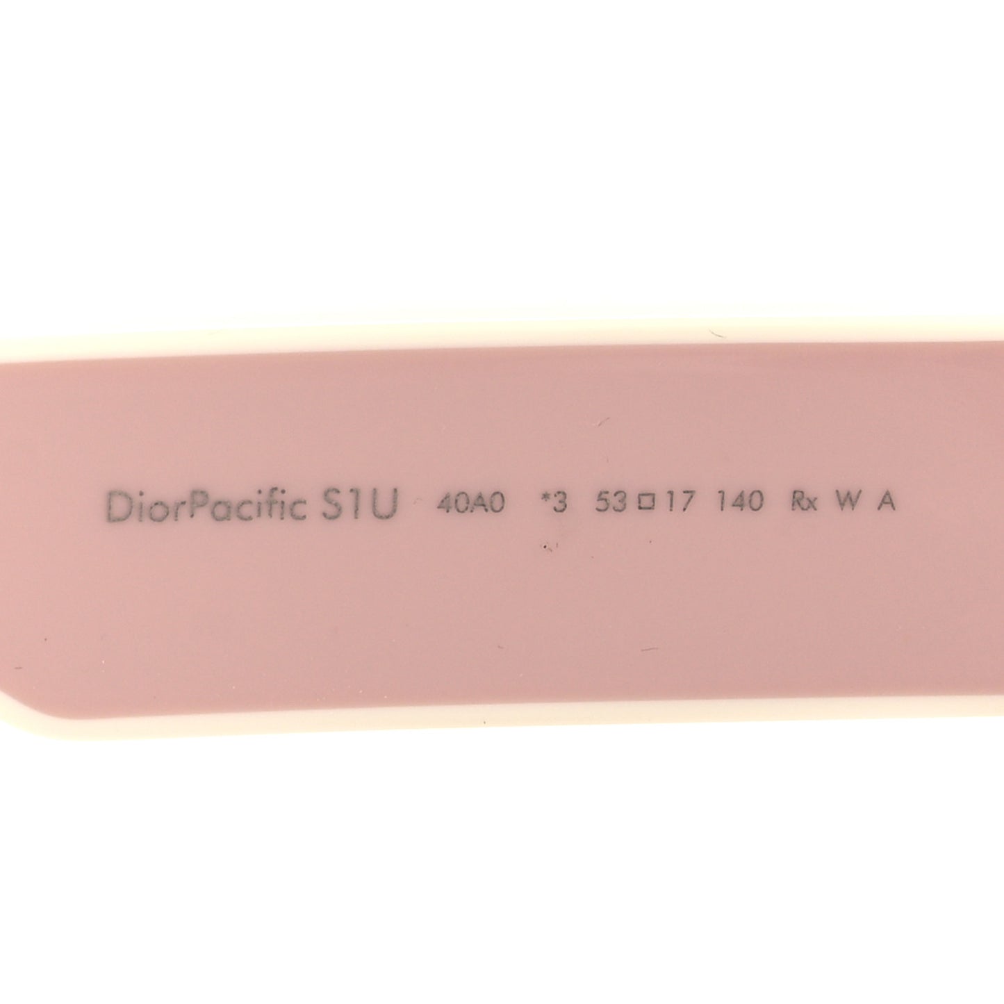 Diorpacific S1U Square Sunglasses Pink