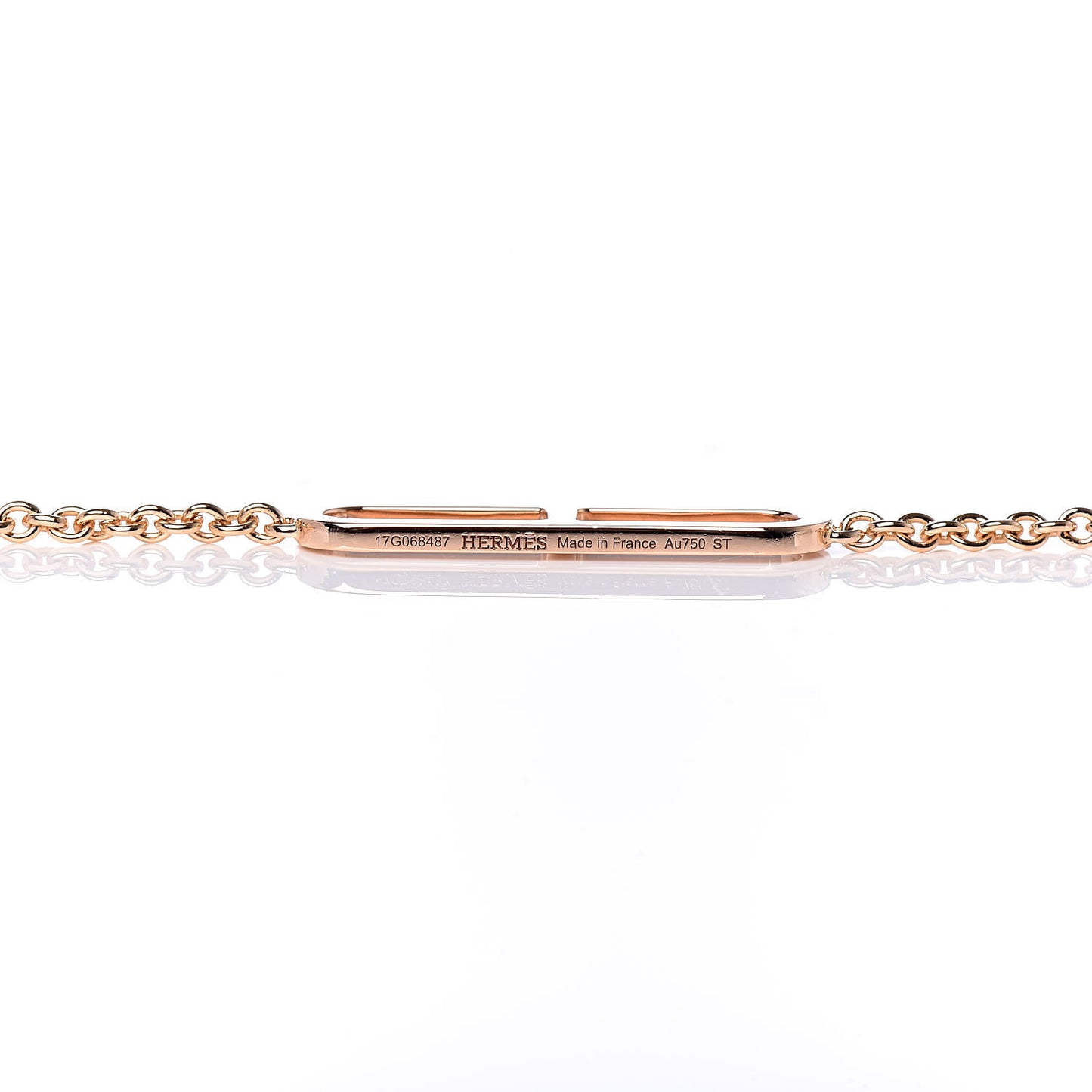 18K Rose Gold PM Ever Chaine D'Ancre Bracelet SH