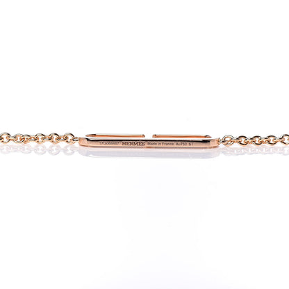 Hermes 18K Rose Gold PM Ever Chaine D'Ancre Bracelet SH 5 of 6