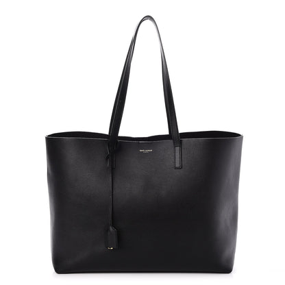 Saint Laurent Calfskin Large Shopping Tote Black 1 of 9