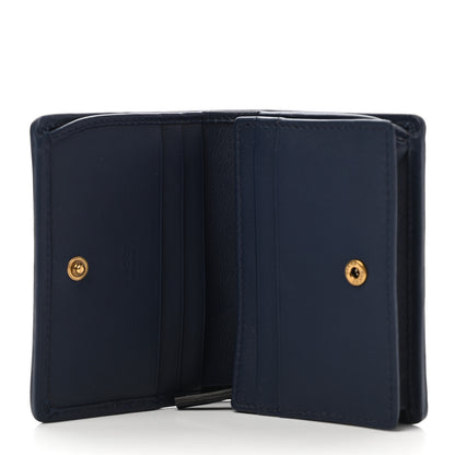 Gucci Canvas Flora Floral Trapuntata Zumi Card Case Wallet Great White Multicolor Blue Agata 5 of 8