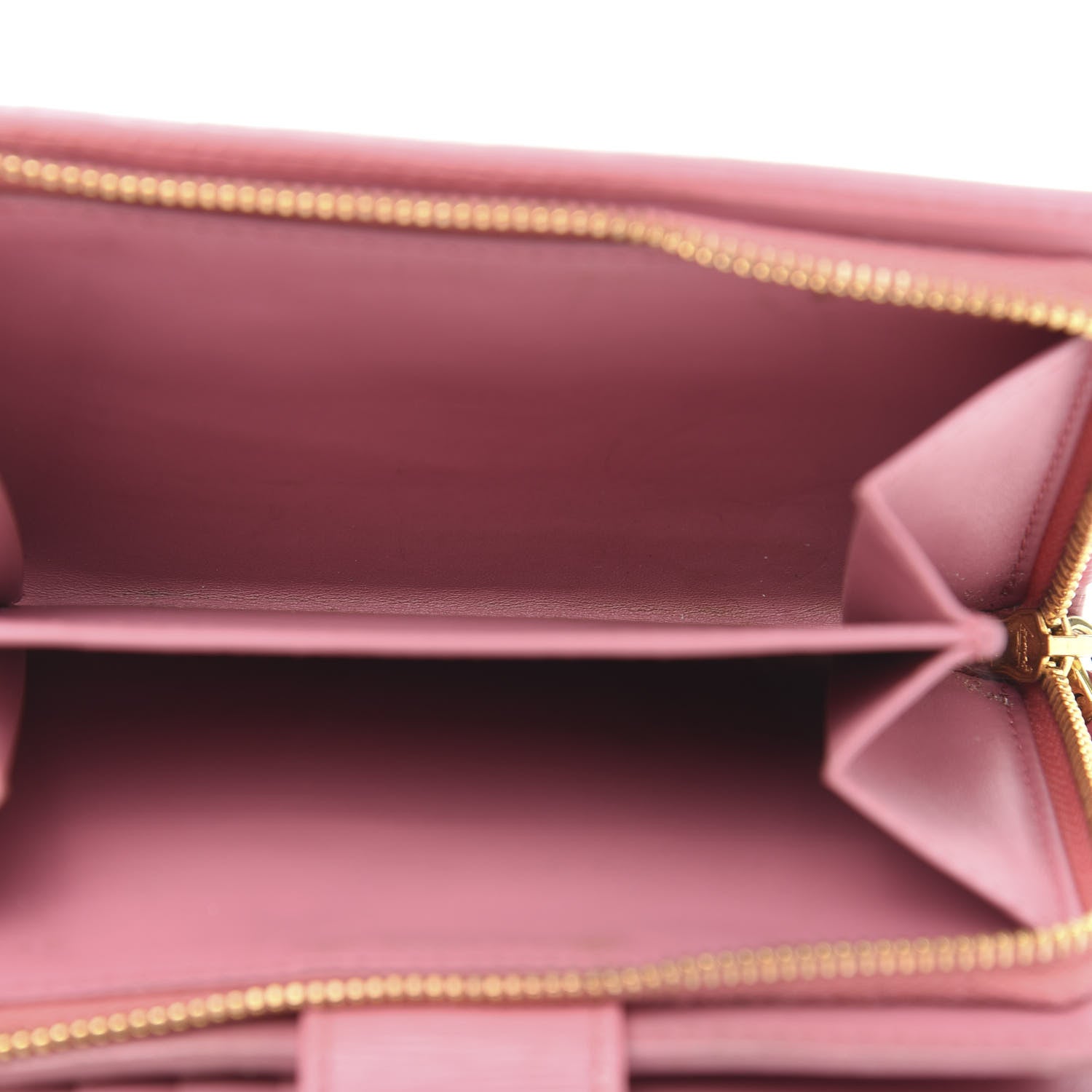 Prada Vitello Move Compact Wallet Geranio 10 of 13