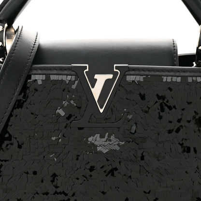 Louis Vuitton Calfskin Sequin Capucines BB Night Fever 7 of 15