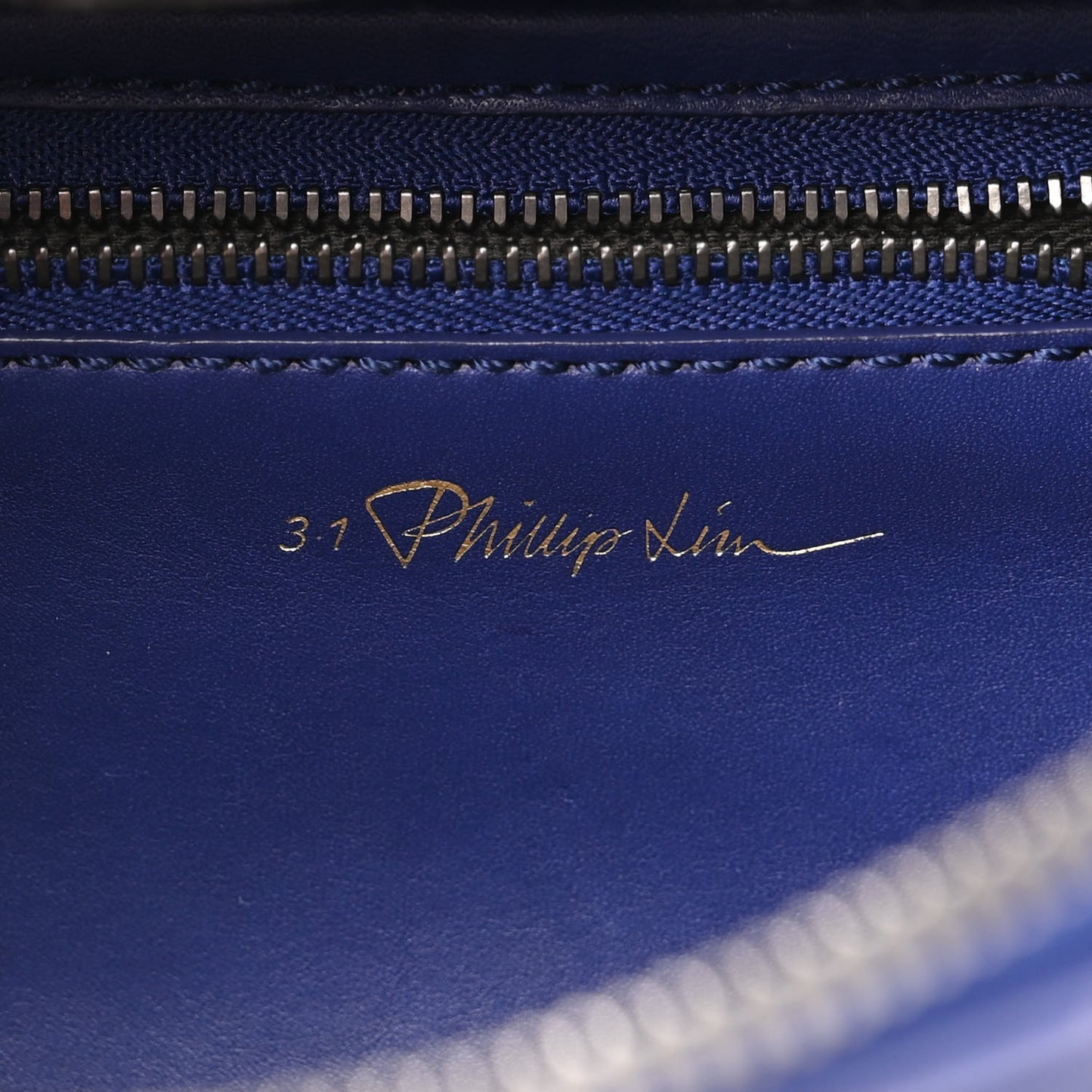 Calfskin Small Ryder Satchel Ultramarine