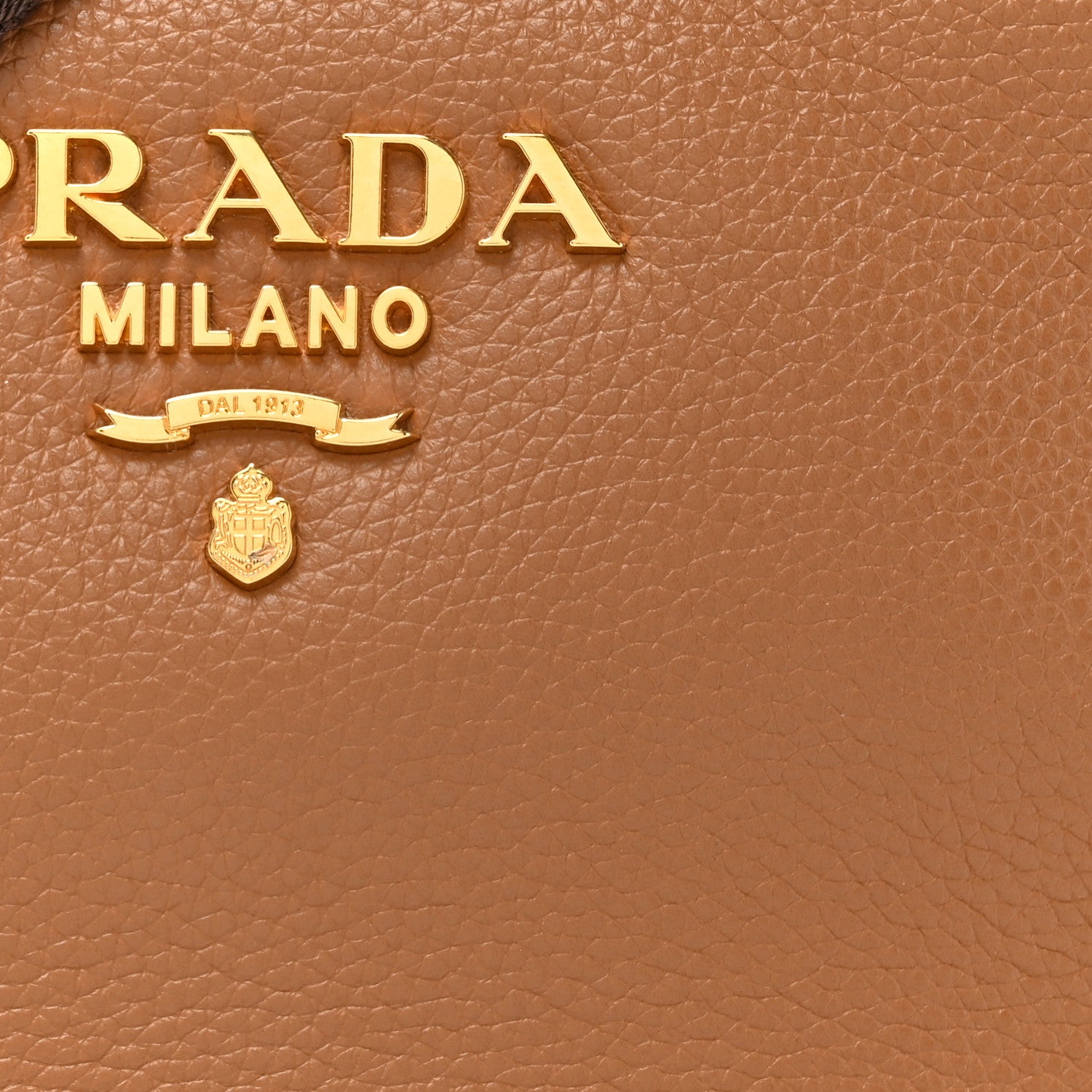 Prada Vitello Phenix Small Zippered Messenger Hobo Cammeo 7 of 9