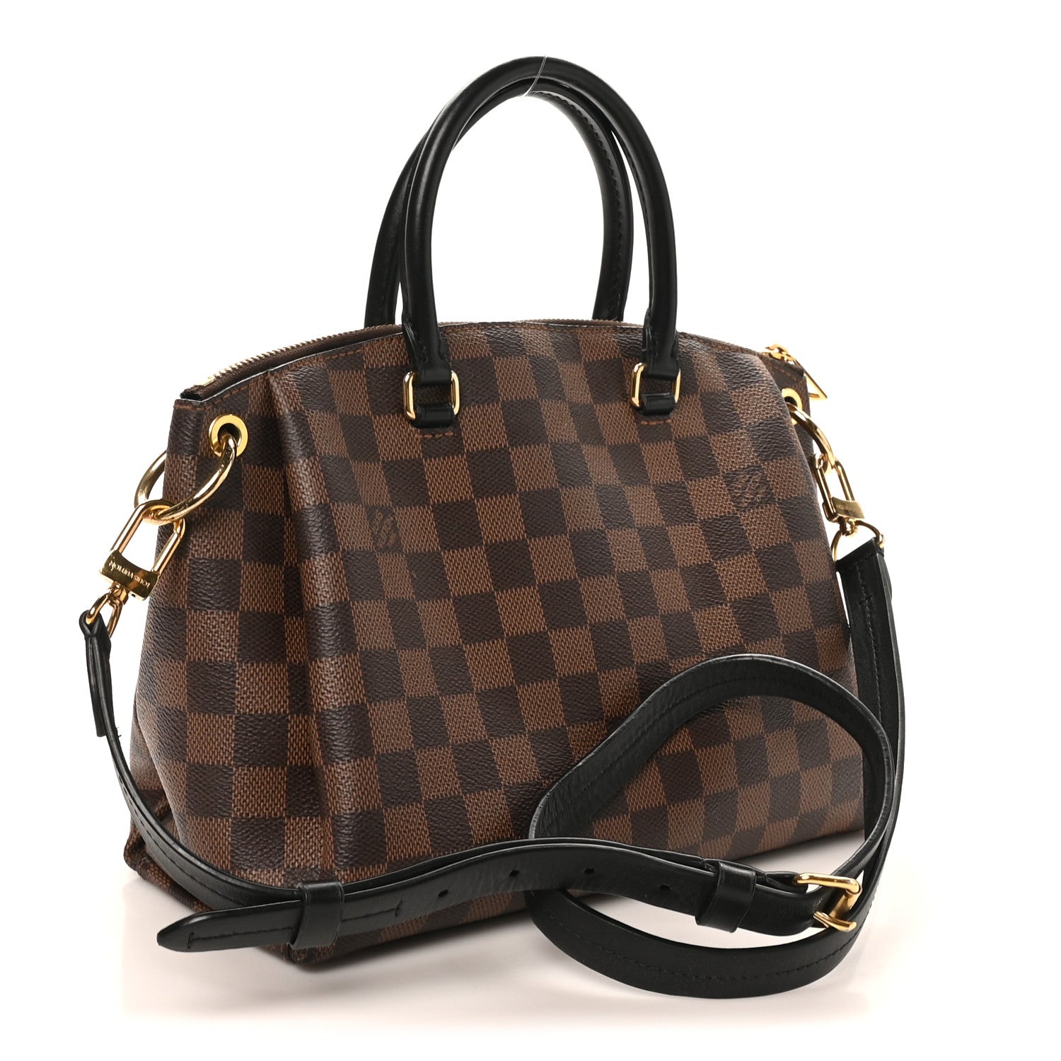 Louis Vuitton Damier Ebene Odeon Tote PM Black 3 of 9