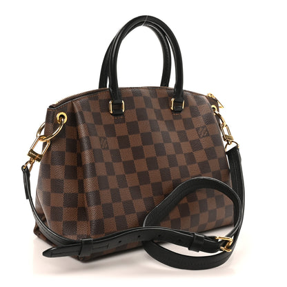 Louis Vuitton Damier Ebene Odeon Tote PM Black 3 of 9