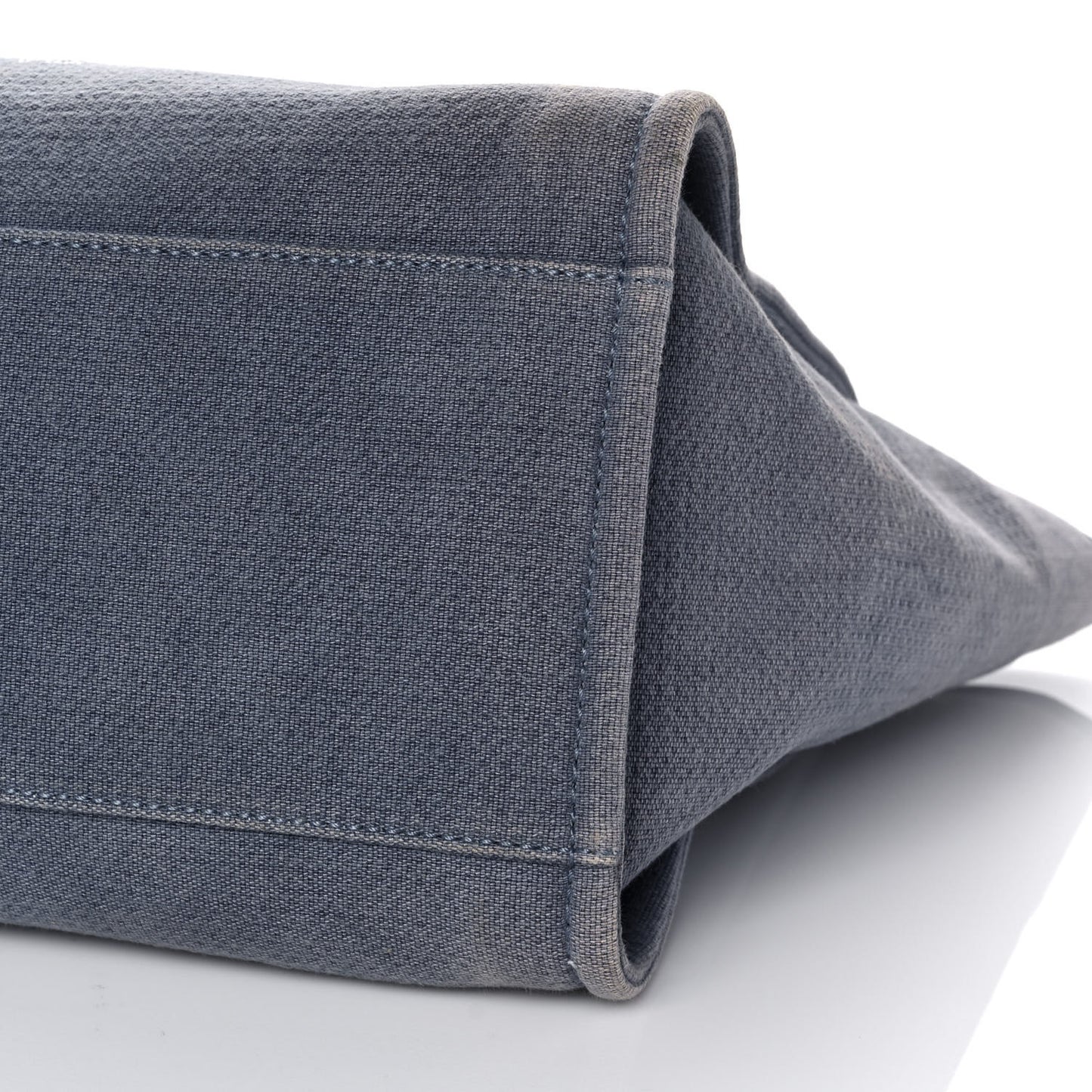 Canvas Medium Deauville Tote Blue