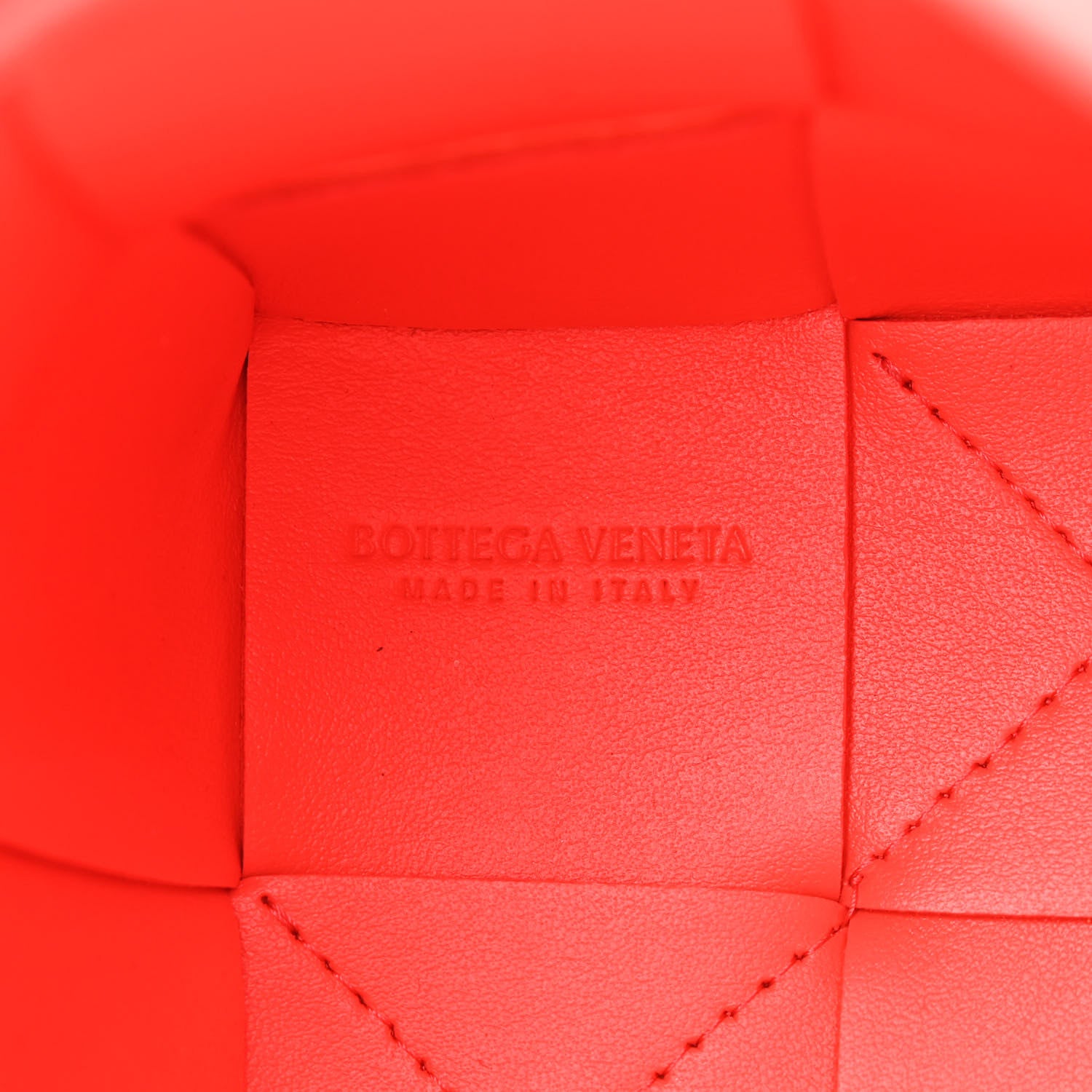 Bottega Veneta Nappa Maxi Intrecciato Mini Cassette Bucket Bag Sunburst 6 of 9