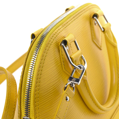 Louis Vuitton Epi Alma BB Citron 24 of 35