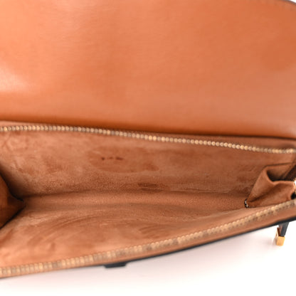 Christian Dior Goatskin Double Saddle Pouch Tan 7 of 13