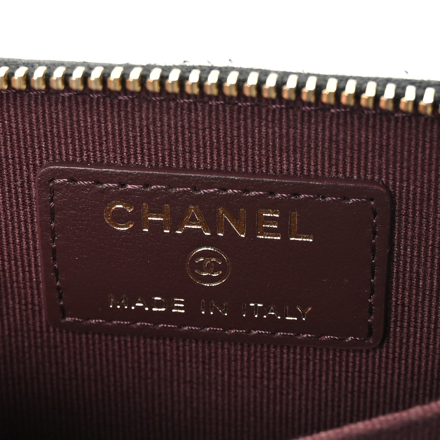 Chanel Caviar Quilted Zip Coin Purse Black 6 of 7