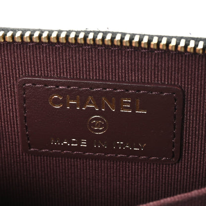 Chanel Caviar Quilted Zip Coin Purse Black 6 of 7