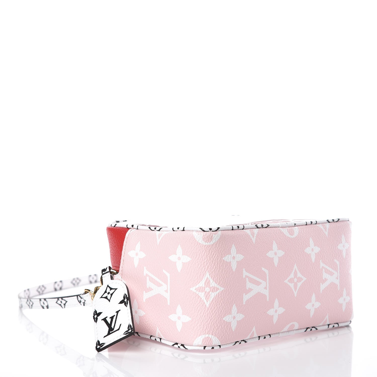 Louis Vuitton Monogram Giant Beach Pouch Rouge 4 of 8