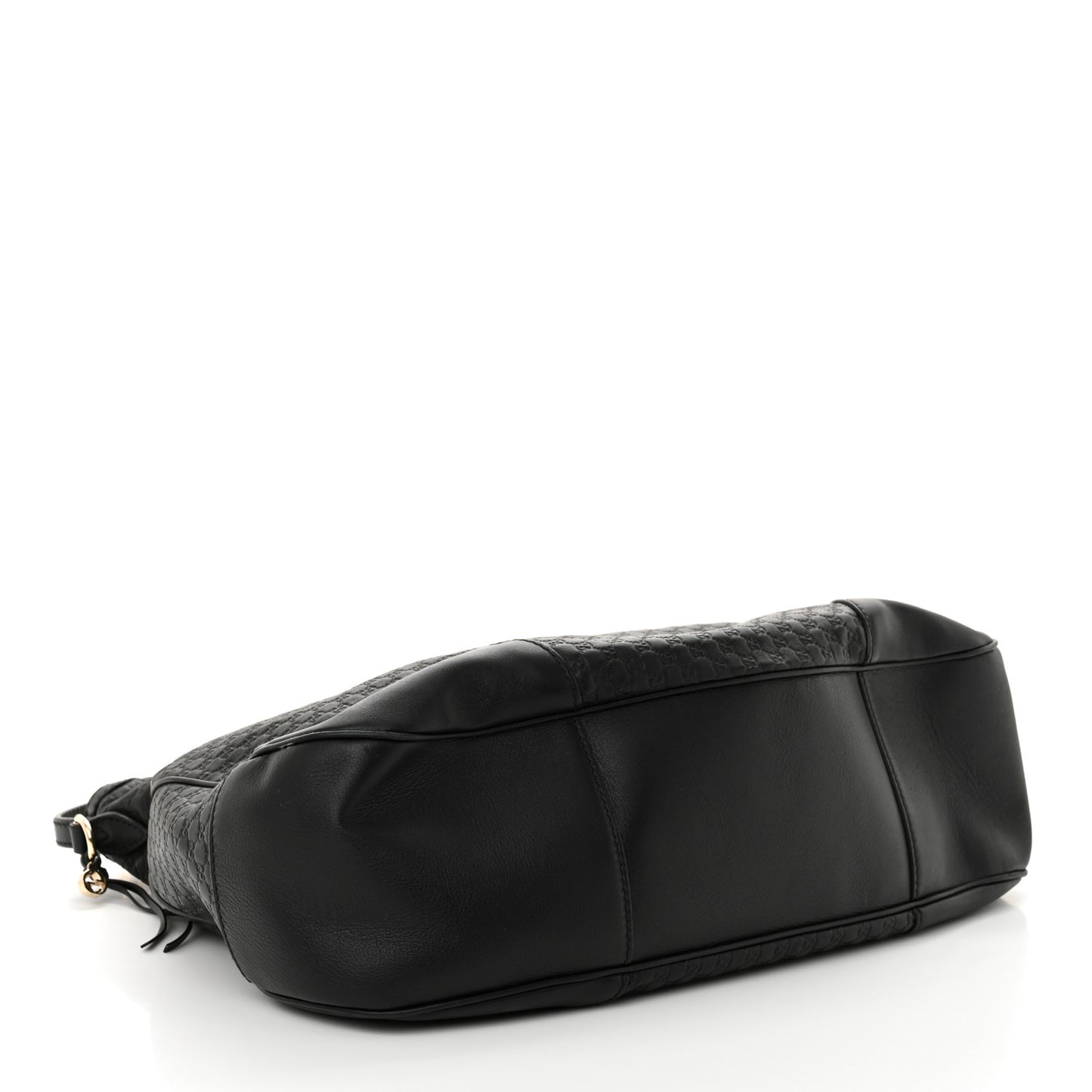 Soft Microguccissima Margaux Hobo Black