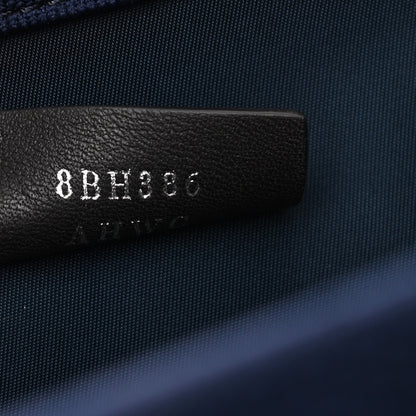 Fendi Technical Fabric Plexiglass FF Medium Fendi Sunshine Shopper Tote Marino 7 of 11