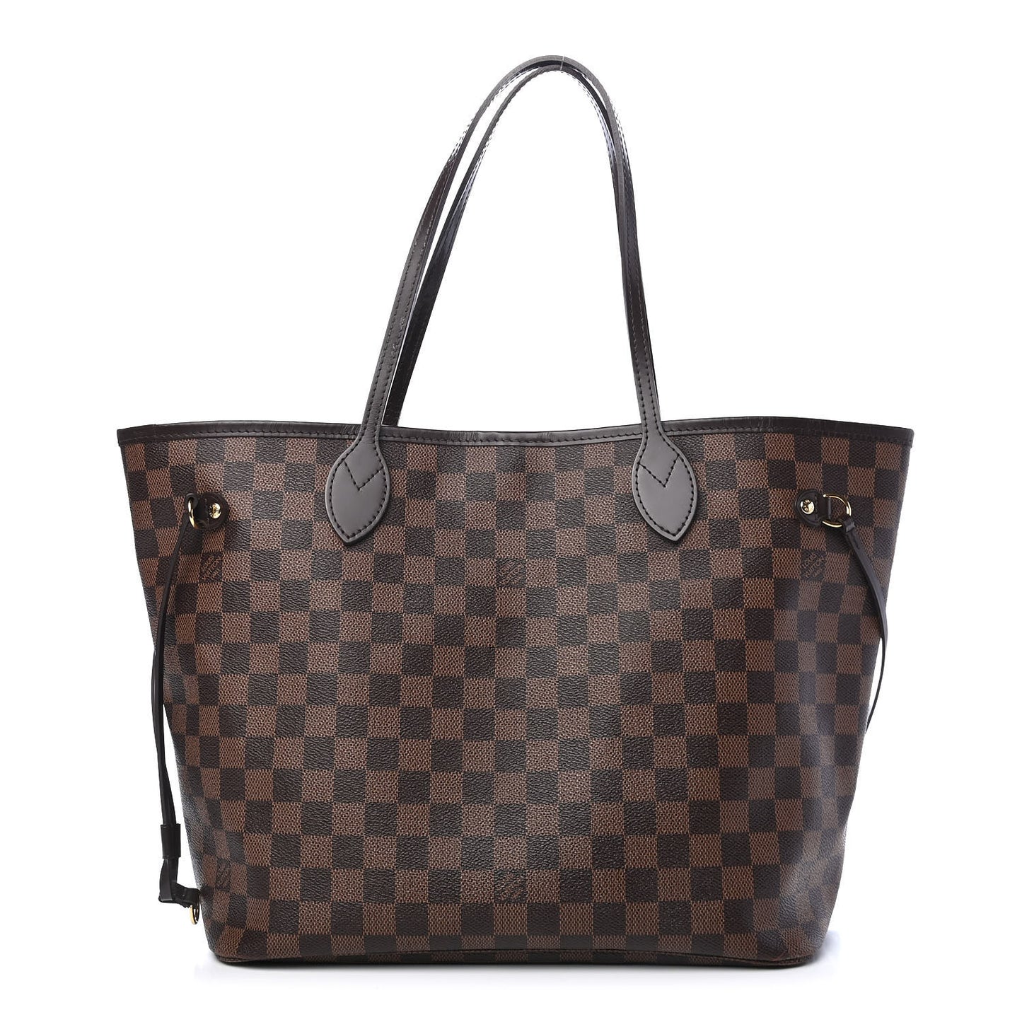Damier Ebene Neo Neverfull MM Rose Ballerine