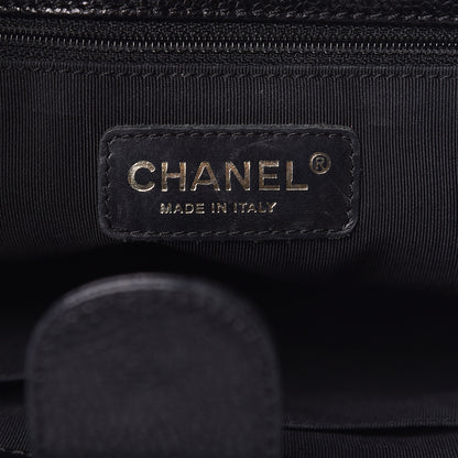 Chanel Caviar Quilted Petit Shopping Tote PST Black 6 of 16