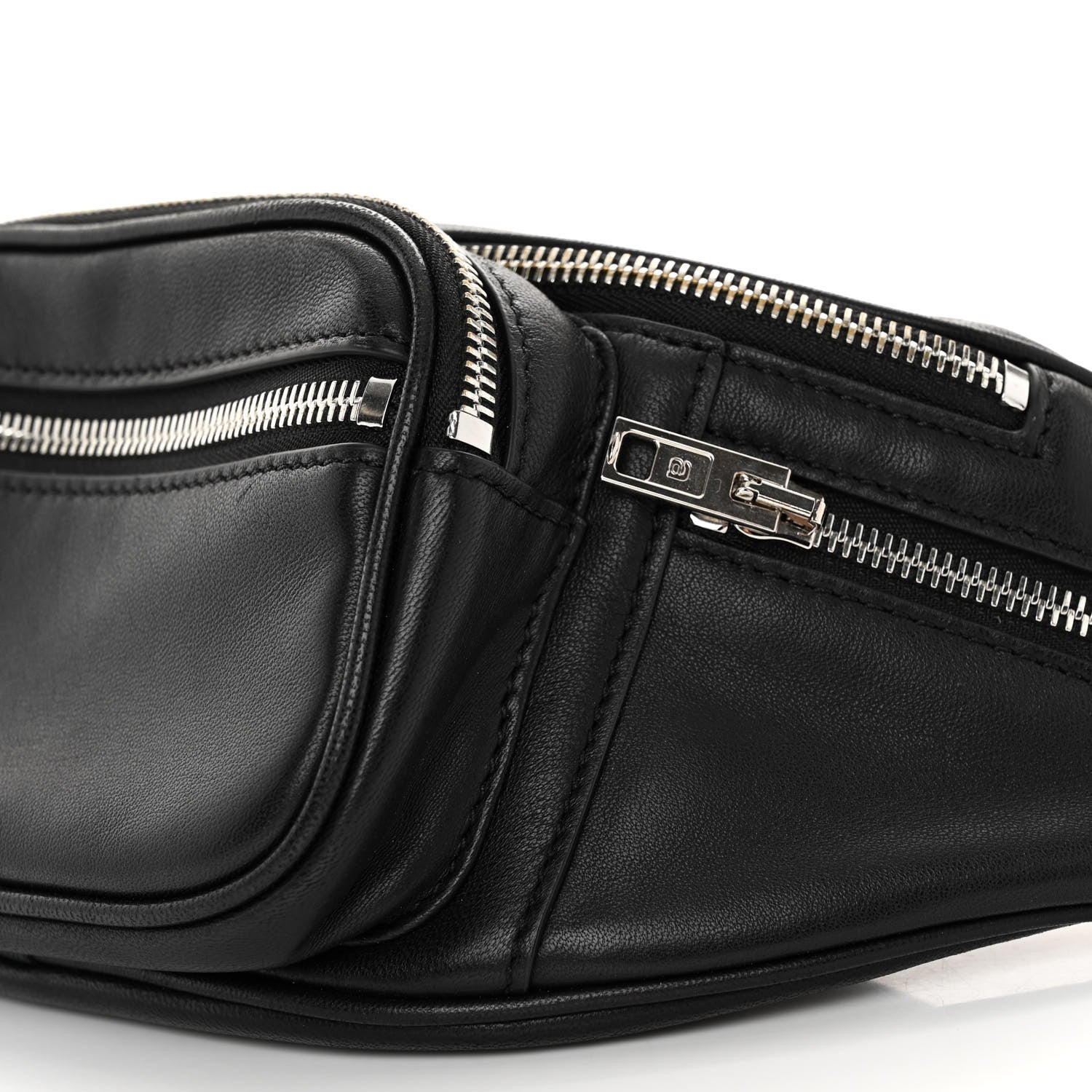 Alexander Wang ALEXANDER WANG Lambskin Attica Belt Bag Black 9 of 9