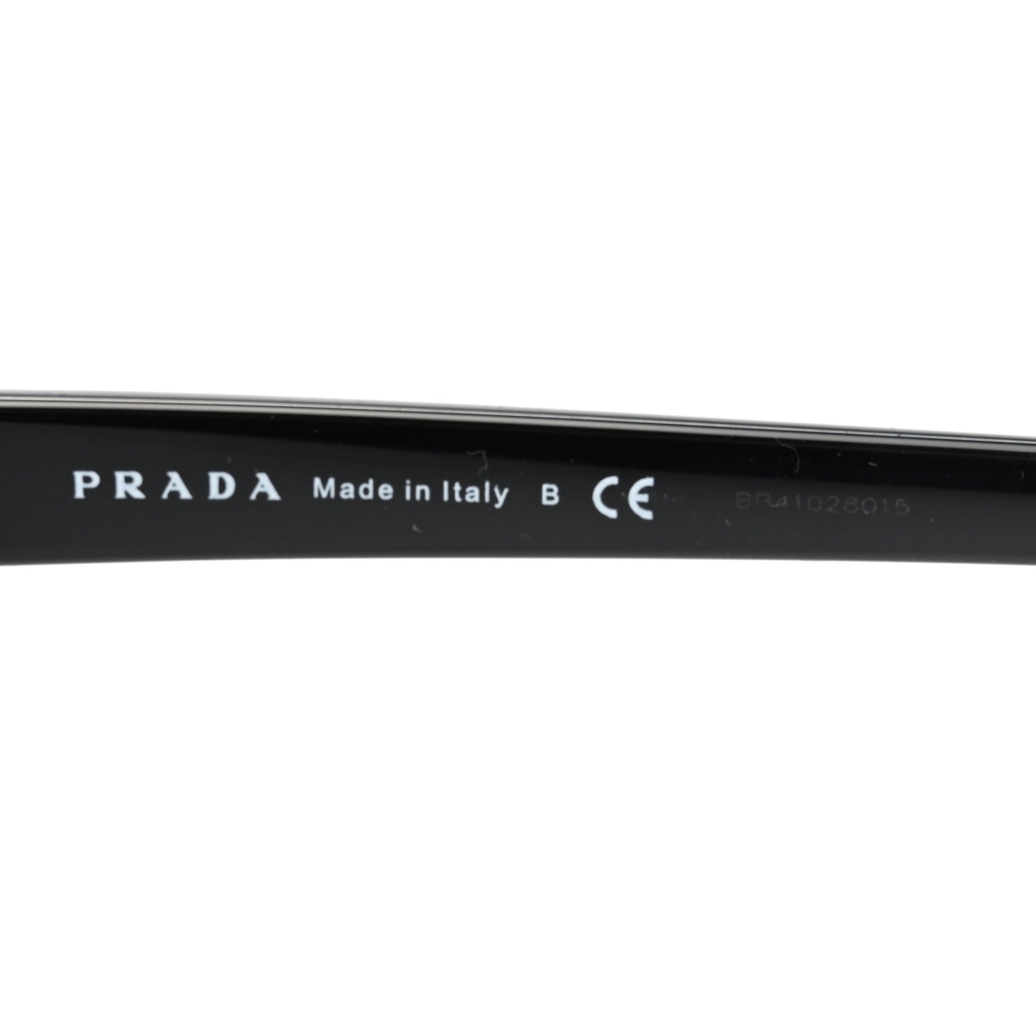 Prada Cat Eye Sunglasses SPR 12V Black 6 of 8
