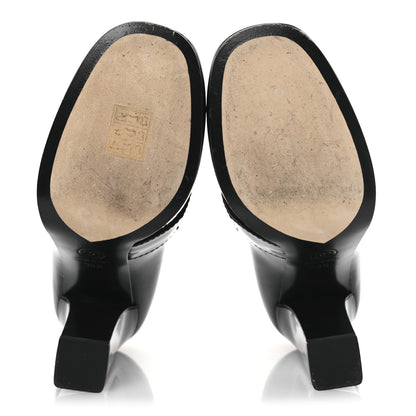 Chanel Patent CC Pumps 38.5 Black 7 of 11