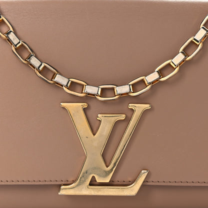Louis Vuitton Calfskin Chain Louise GM Nude 6 of 9
