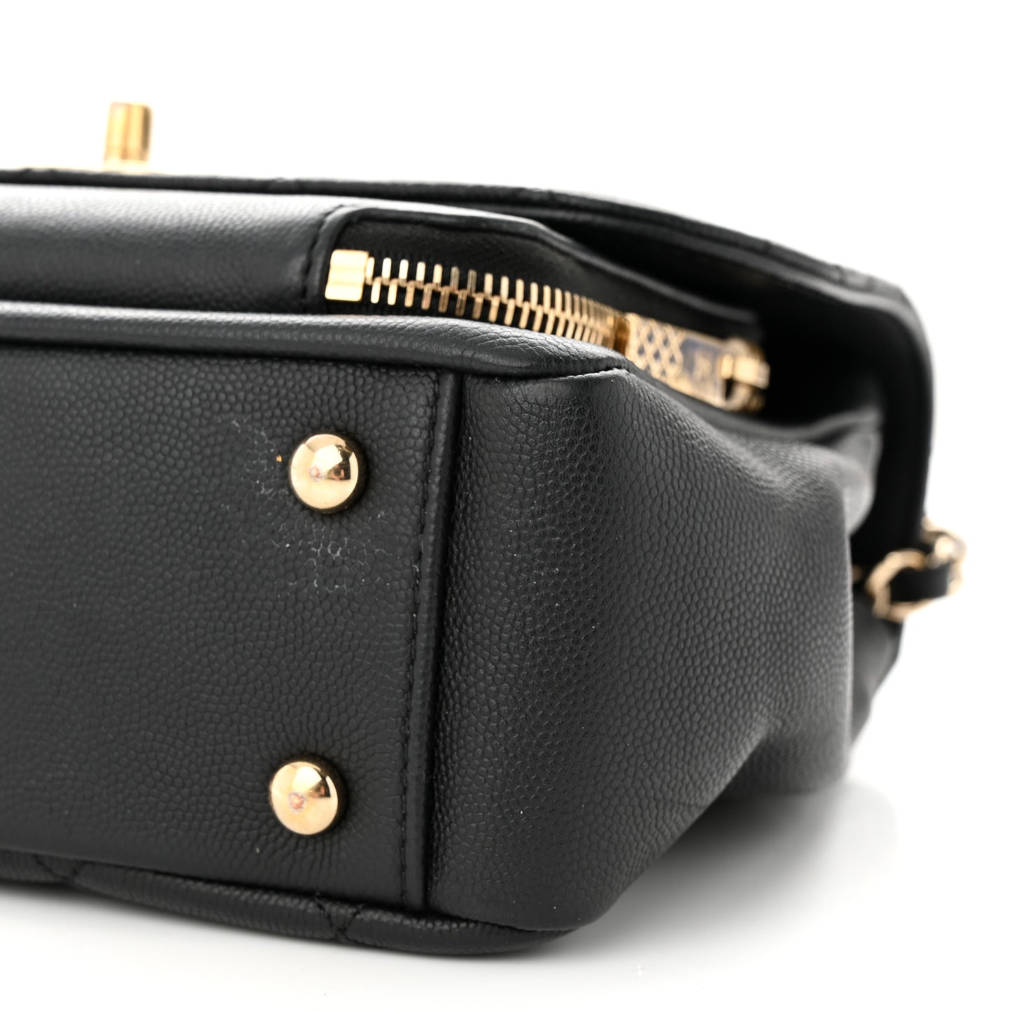 Caviar Quilted Medium Business Affinity Flap Black