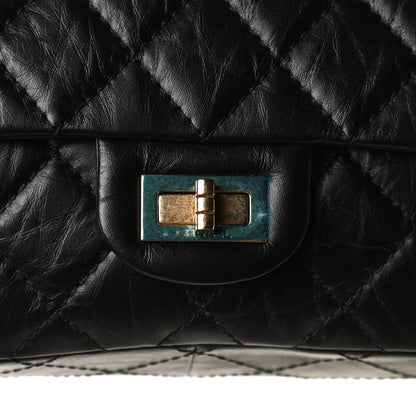 Chanel Aged Calfskin Quilted 2.55 Reissue 226 Flap Black 12 of 15