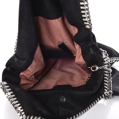 Stella McCartney Shaggy Deer Big Falabella Tote Black 5 of 7