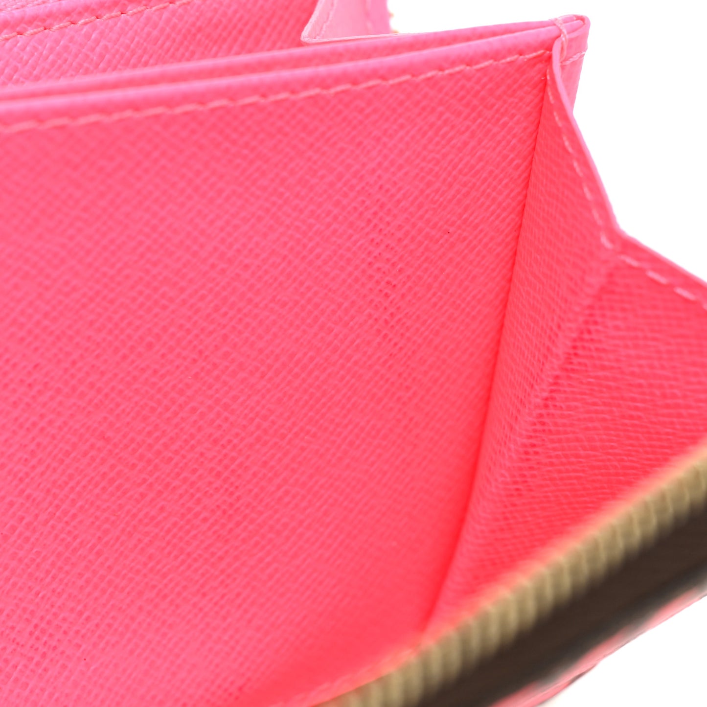 Monogram Graffiti Zippy Wallet Fuchsia