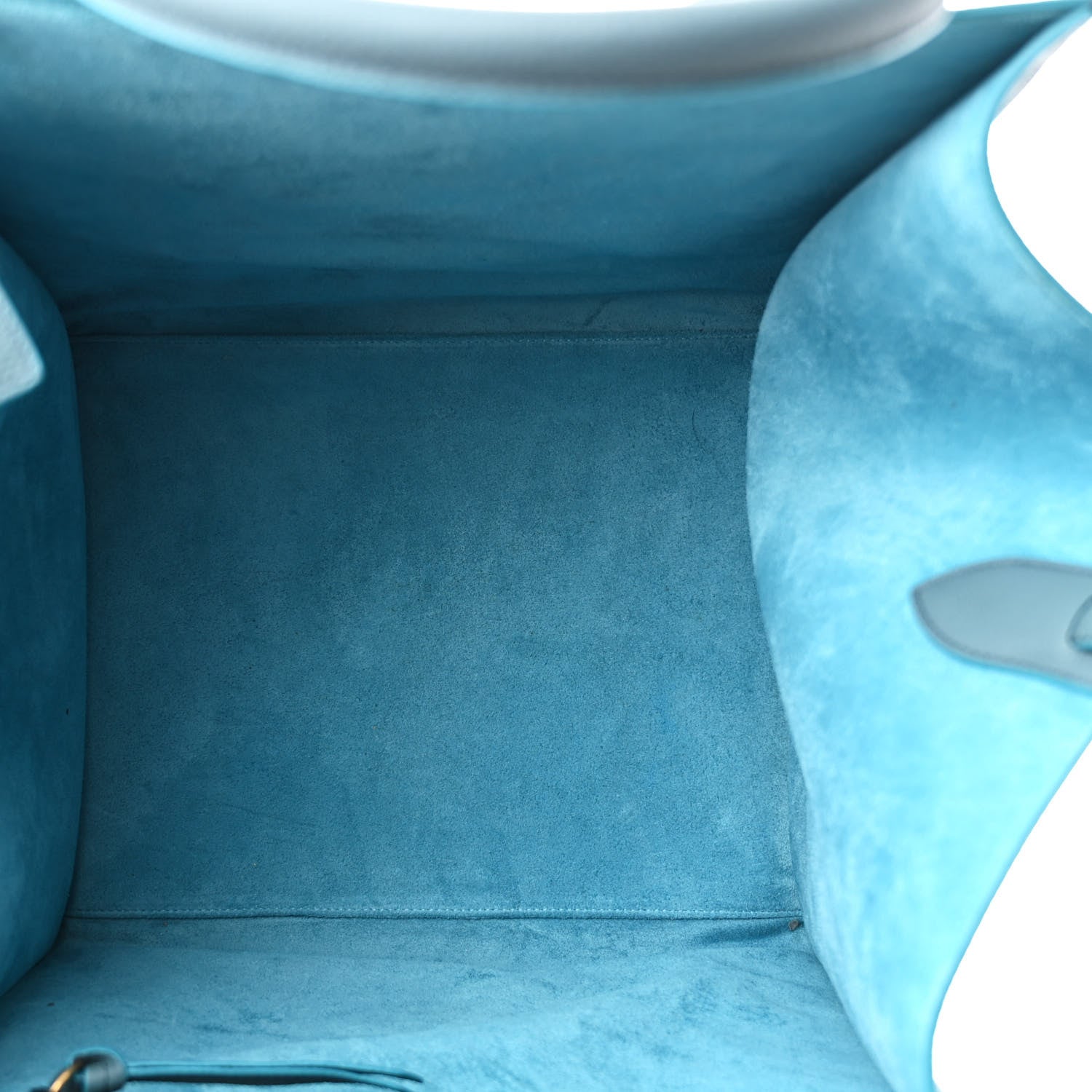Celine Grained Calfskin Medium Phantom Luggage Ocean 5 of 10