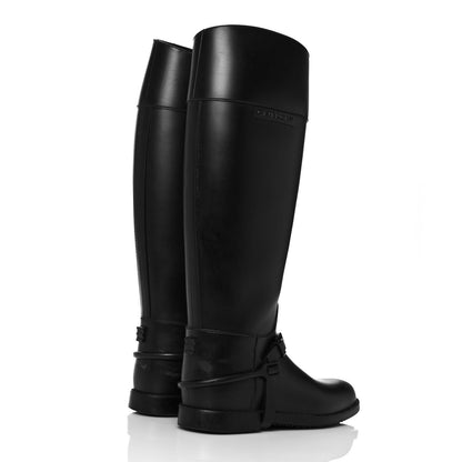 Givenchy PVC Chain Strap Rain Boots 40 Black 4 of 7
