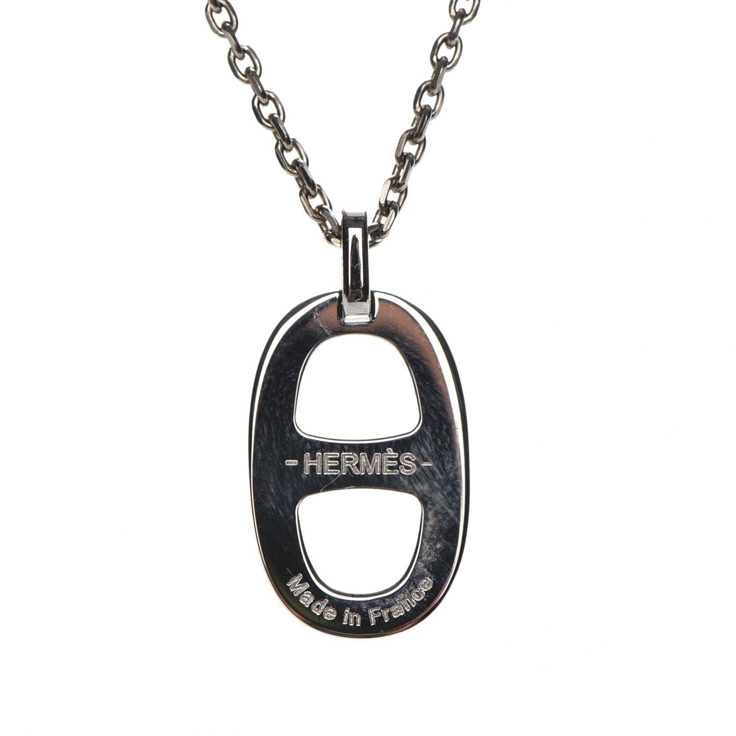 Lacquered Iliade Pendant Necklace Bleu Paradis