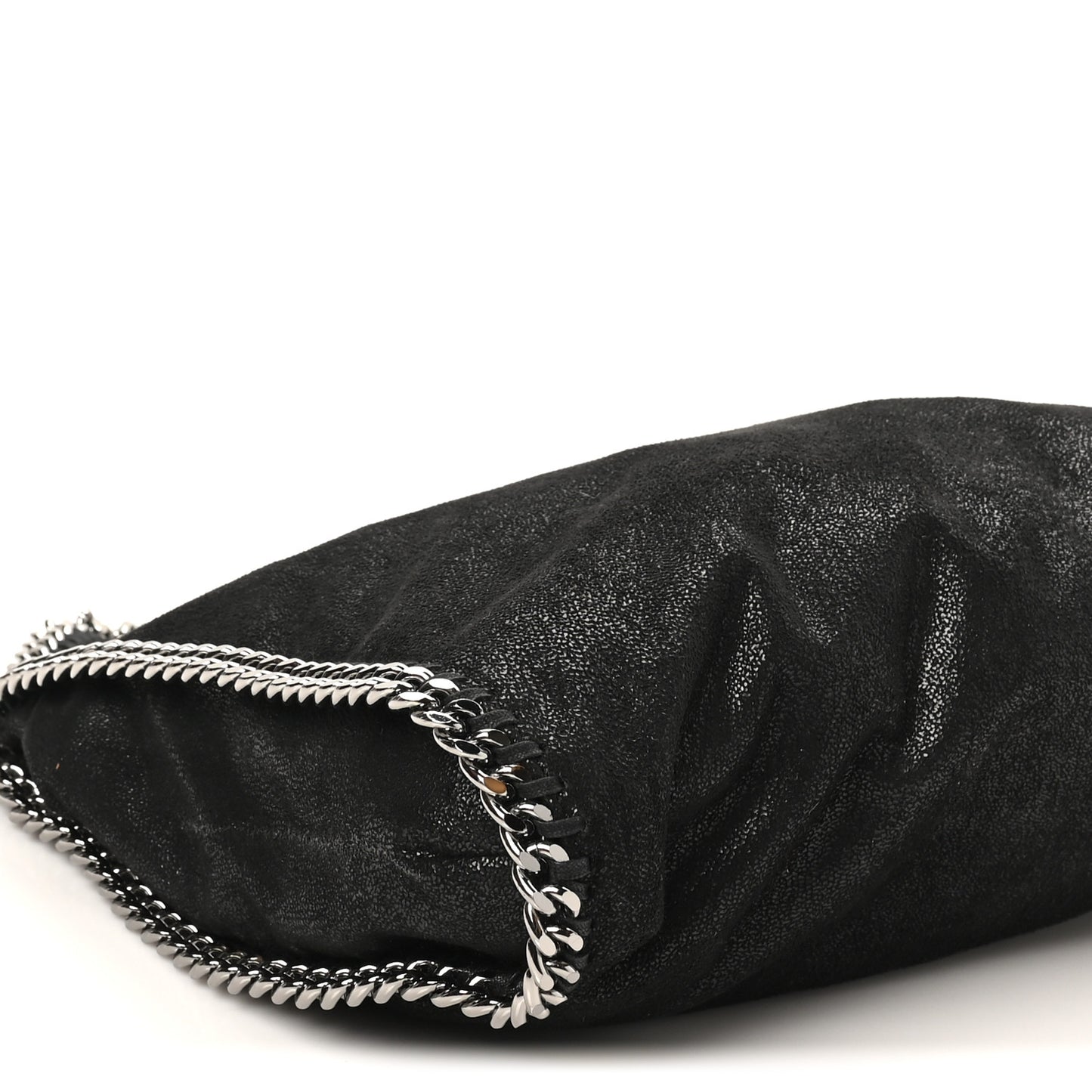 Shaggy Deer Small Falabella Tote Black
