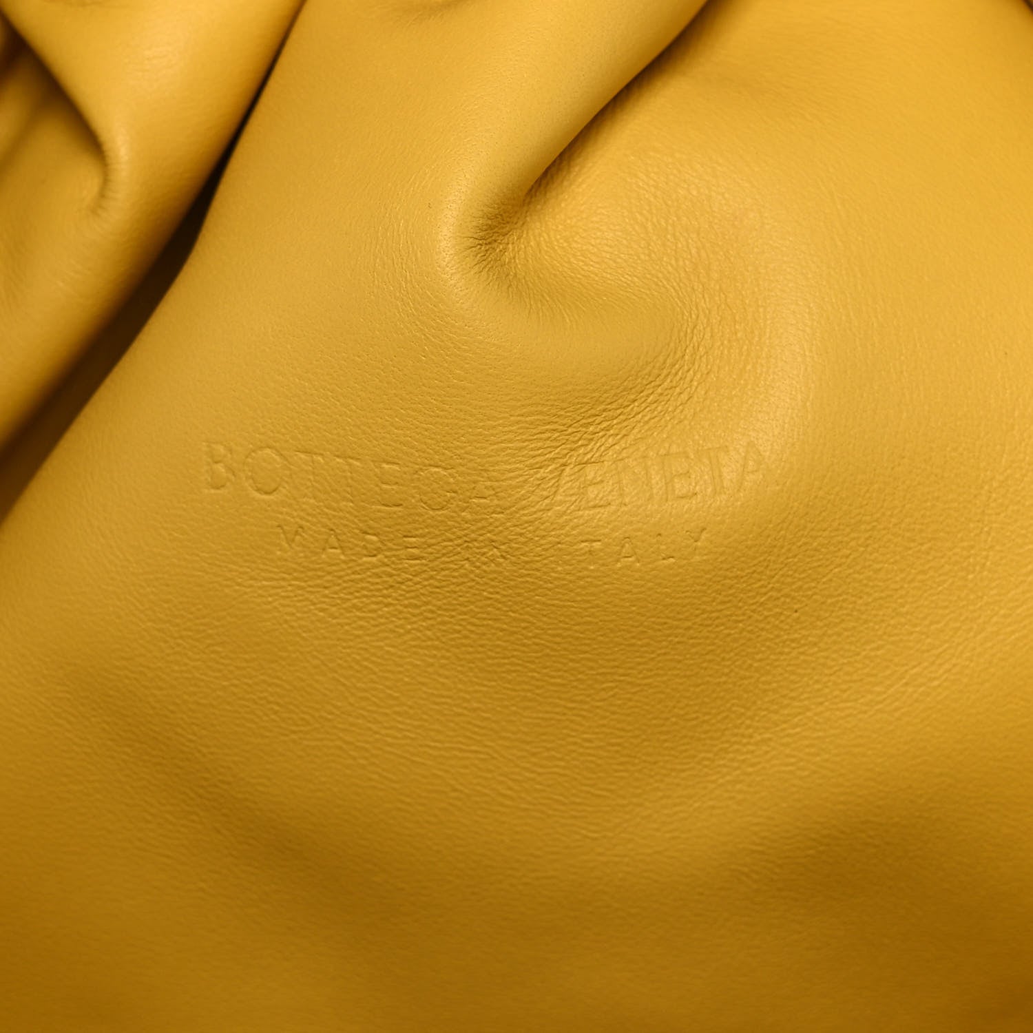 Bottega Veneta Nappa Maxi Intrecciato The Pouch Oversized Clutch Corn 6 of 13
