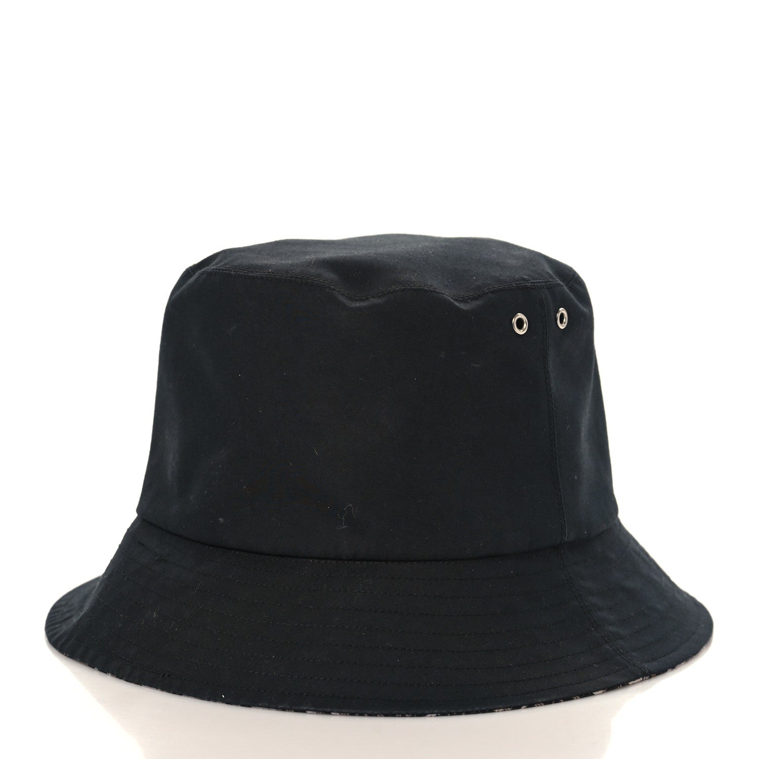 Christian Dior Oblique Reversible Teddy-D Brim Bucket Hat 57 Black 4 of 12
