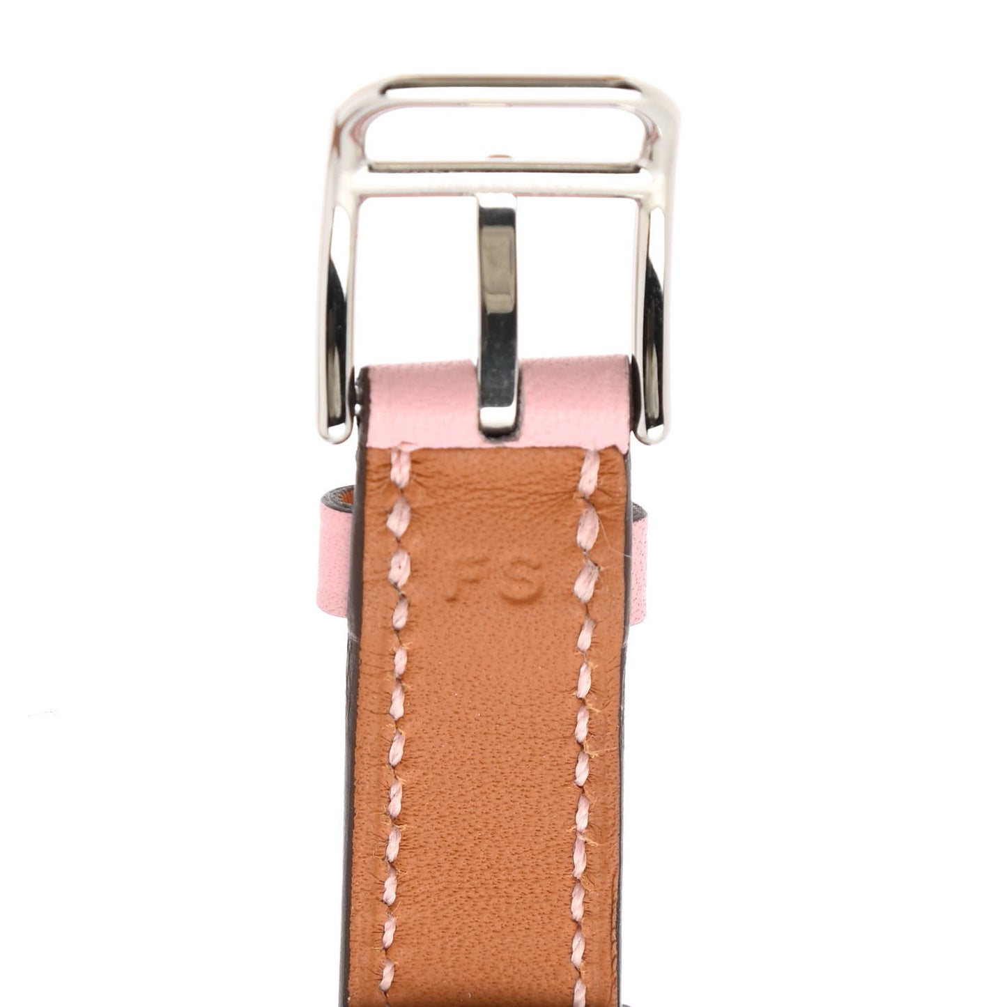 Swift Heure H Hour Watch PM Double Tour Strap Rose Sakura