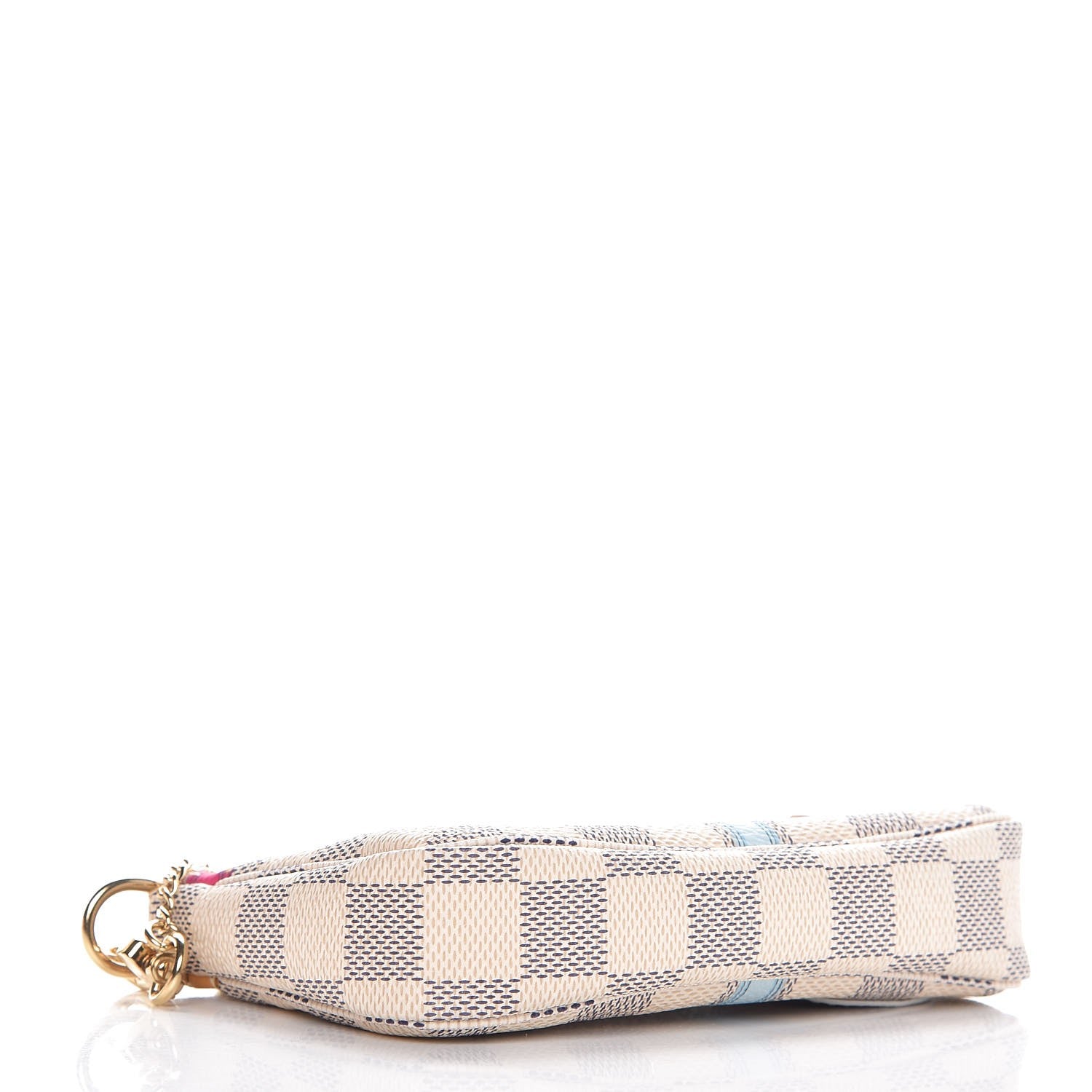Louis Vuitton Damier Azur Summer Trunks Hawaii Mini Pochette Accessories 4 of 8