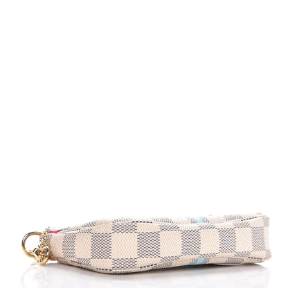 Louis Vuitton Damier Azur Summer Trunks Hawaii Mini Pochette Accessories 4 of 8