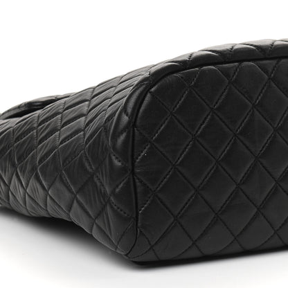 Chanel Lambskin Quilted Large Urban Spirit Backpack Black 7 of 9