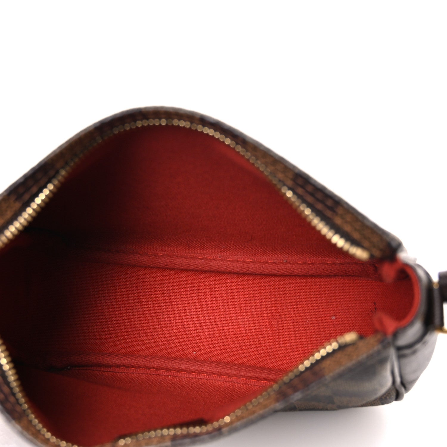Louis Vuitton Damier Ebene Trousse Make Up Bag Pochette 1859471