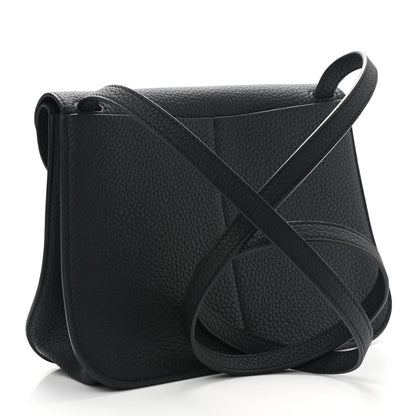 Hermes Taurillon Clemence Halzan 25 Black 3 of 10