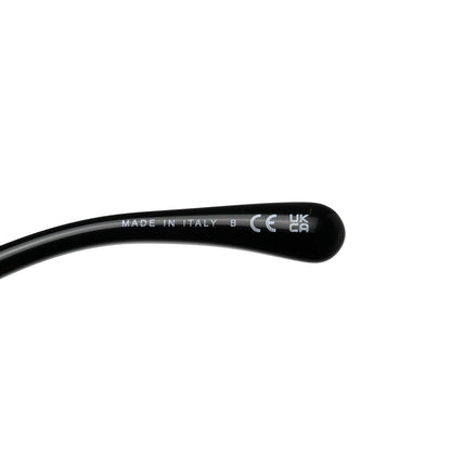 Chanel Acetate Strass Square Sunglasses 5422-B Black White 5 of 9