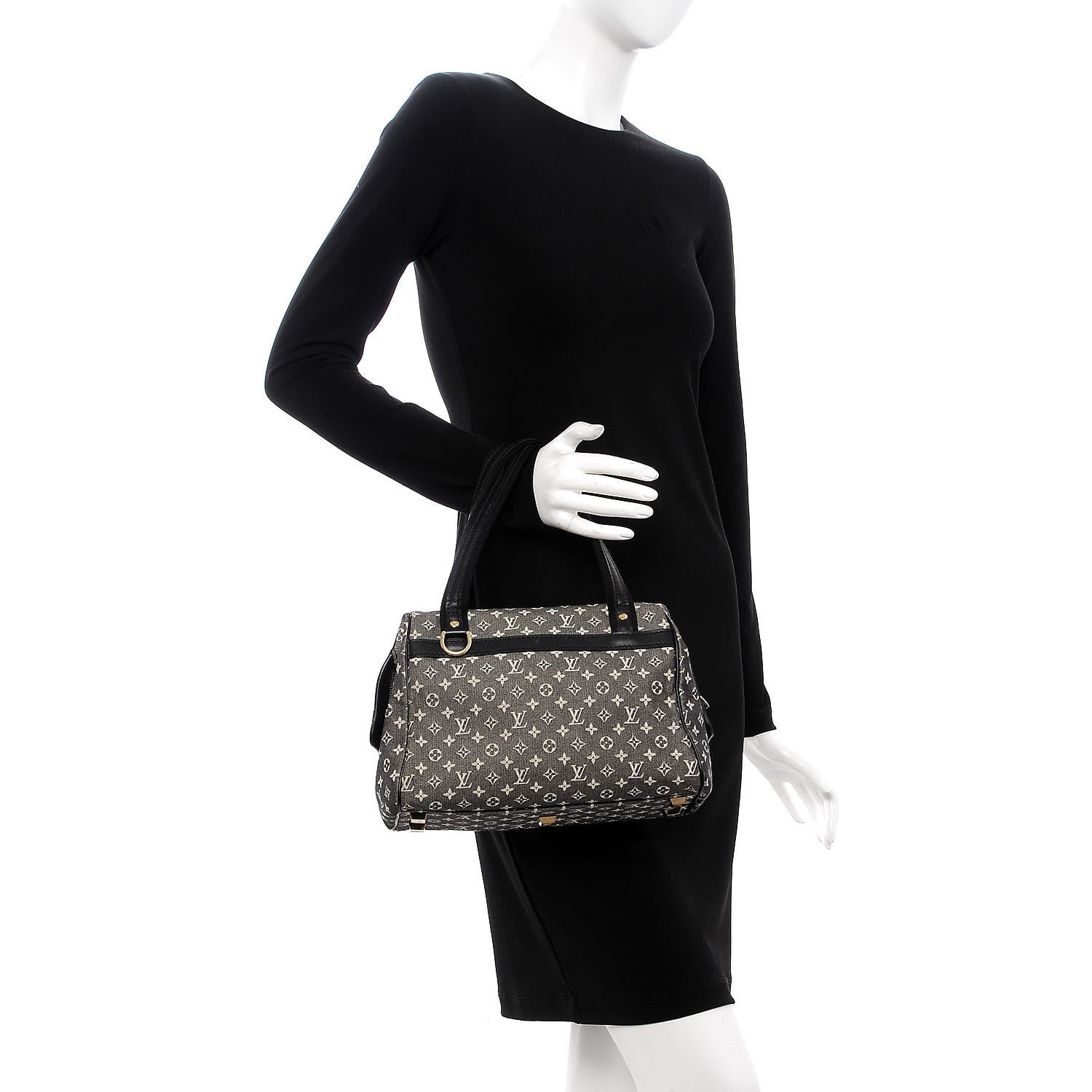 Louis Vuitton Mini Monogram Josephine PM Blue 2 of 7