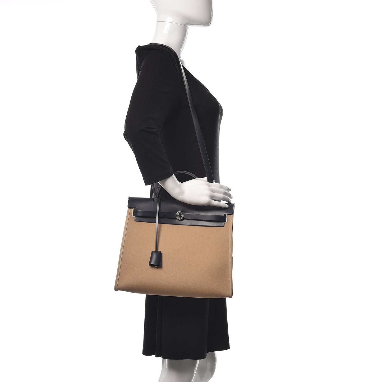 Vache Hunter Toile Herbag Zip 31 PM Trench Bleu Indigo
