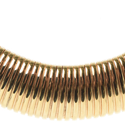 Saint Laurent Brass Snake Chain Choker Gold 7 of 7