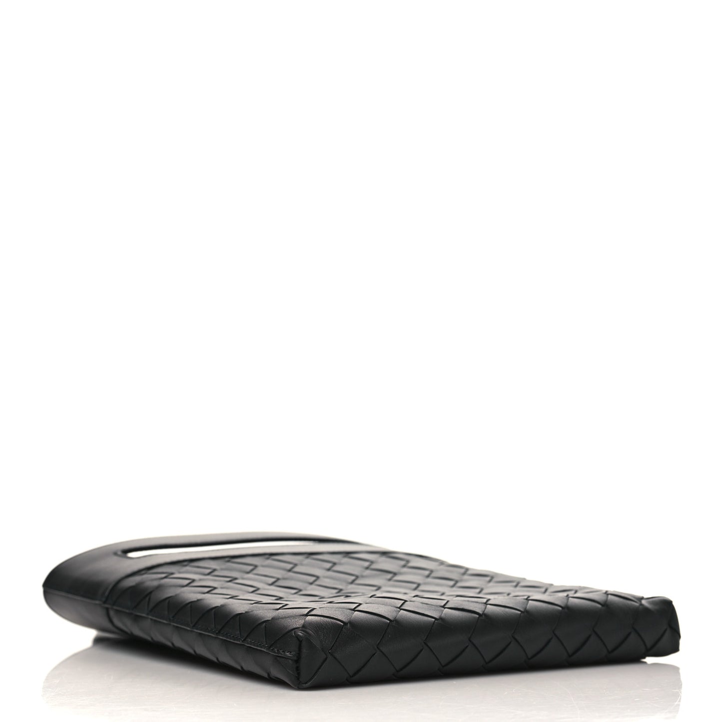 Nappa Intrecciato VN Crossbody Messenger Bag Black